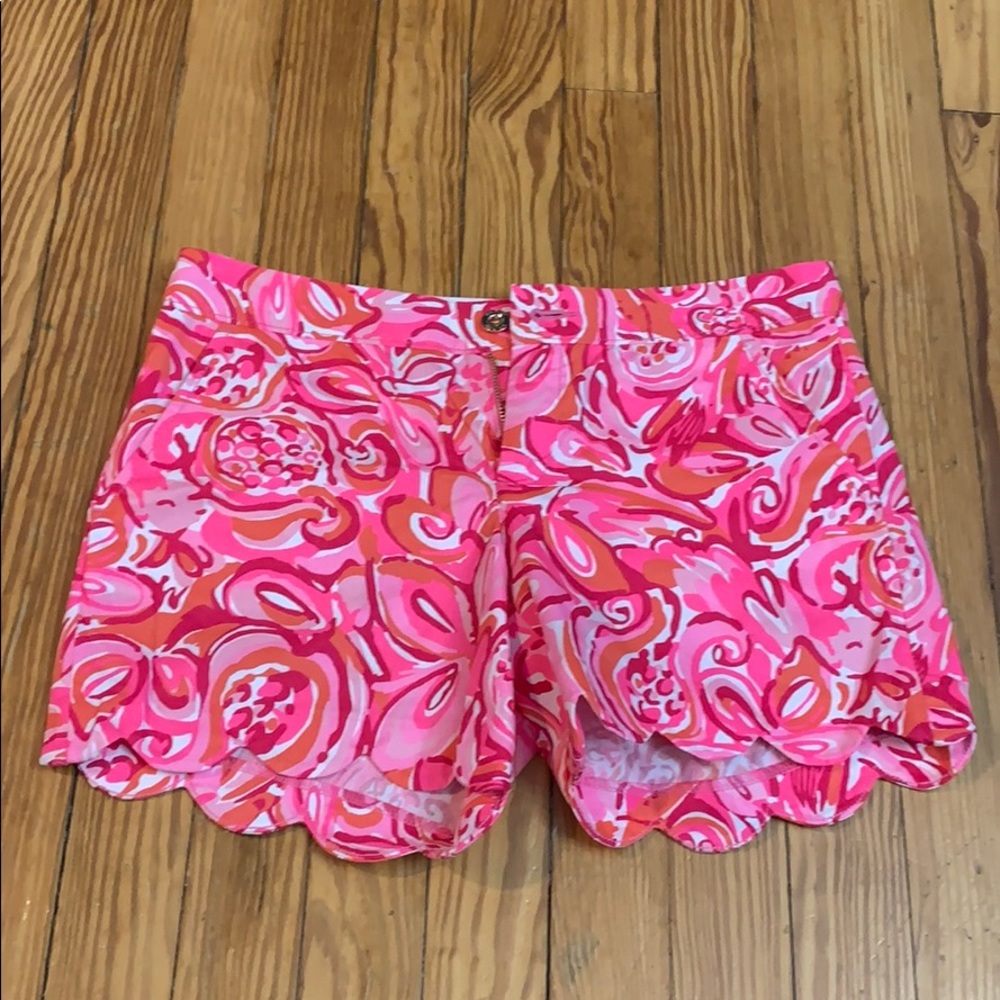 Worn Once! Lilly Pulitzer Sz 2 Buttercup Shorts